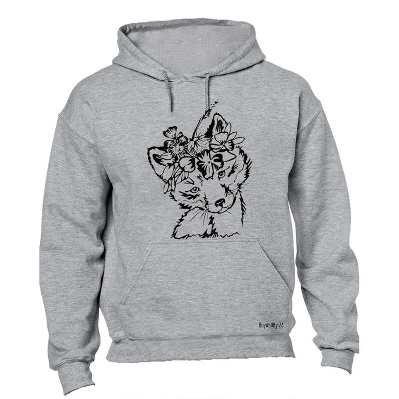 Flower Fox - Hoodie