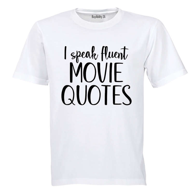 Fluent Movie Quotes - Kids T-Shirt