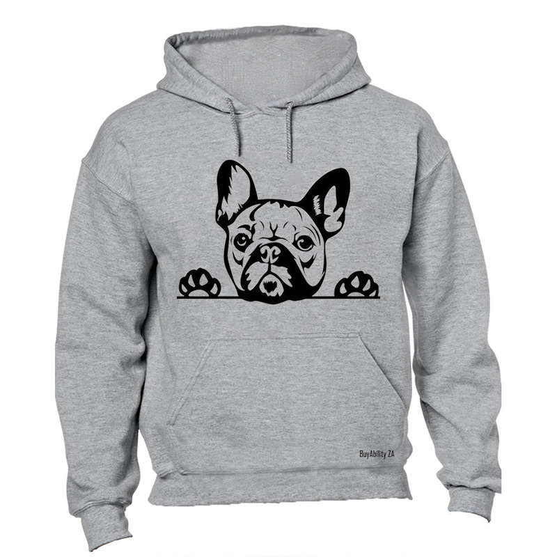 Peeking French Bulldog - Hoodie