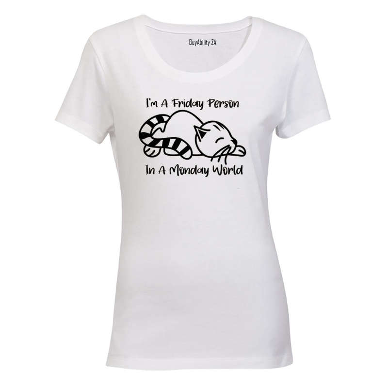 Friday Person - Ladies - T-Shirt