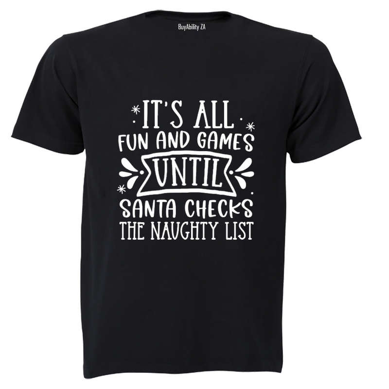 Fun and Games - Christmas - Kids T-Shirt