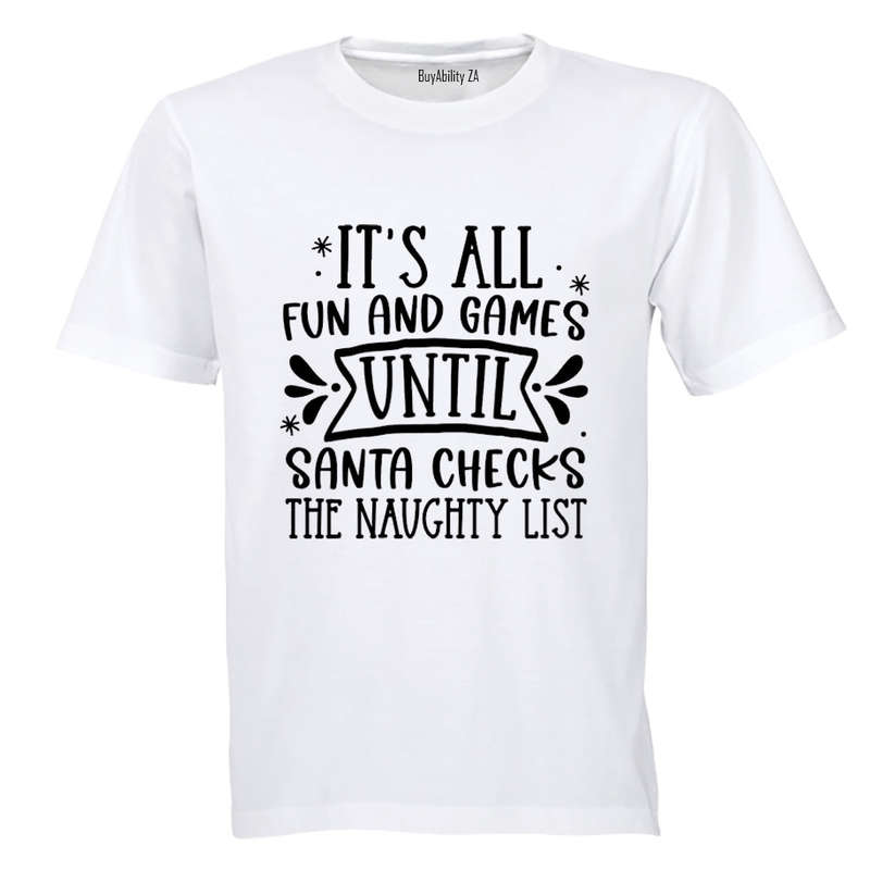 Fun and Games - Christmas - Kids T-Shirt