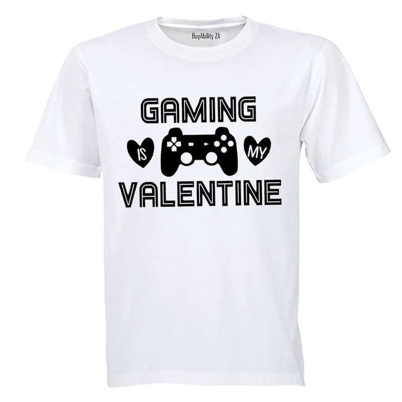 Gaming Is My Valentine - Adults - T-Shirt