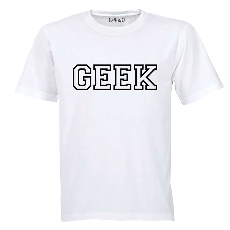 Geek - Outline - Adults - T-Shirt