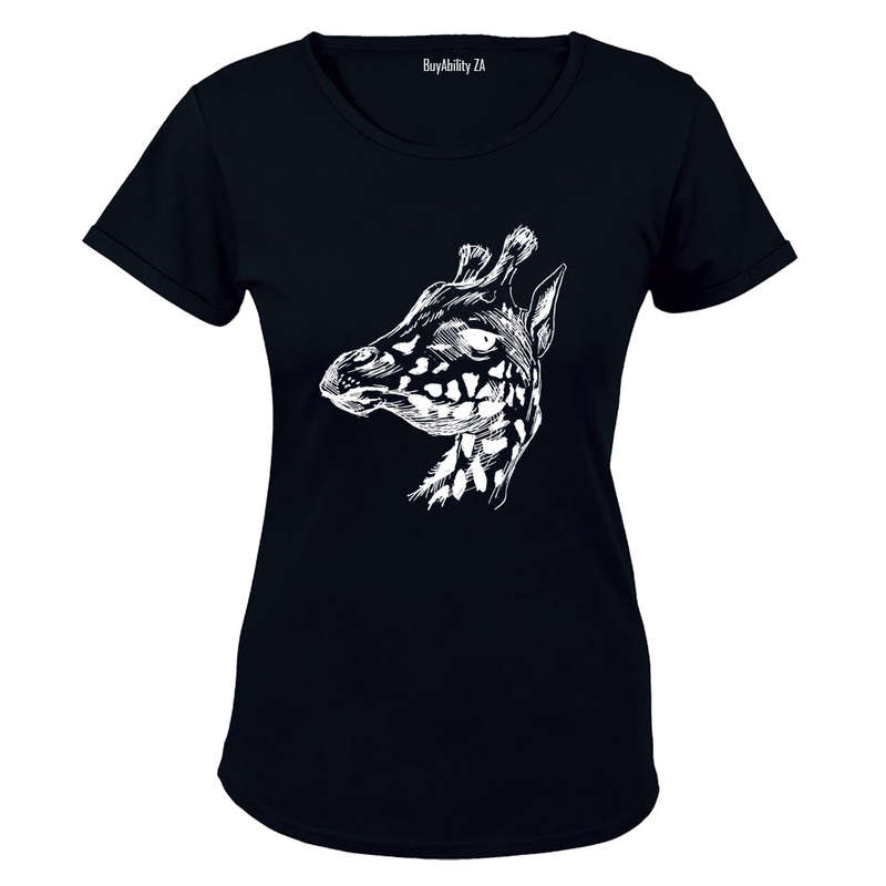 Giraffe Sketch - Ladies - T-Shirt