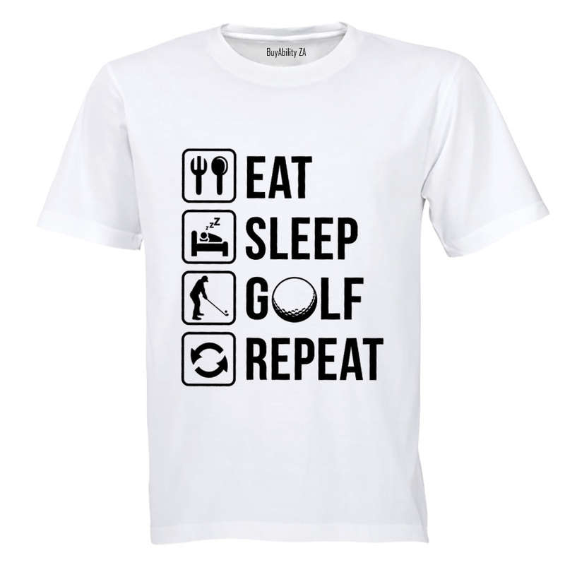 Golf. Repeat - Adults - T-Shirt