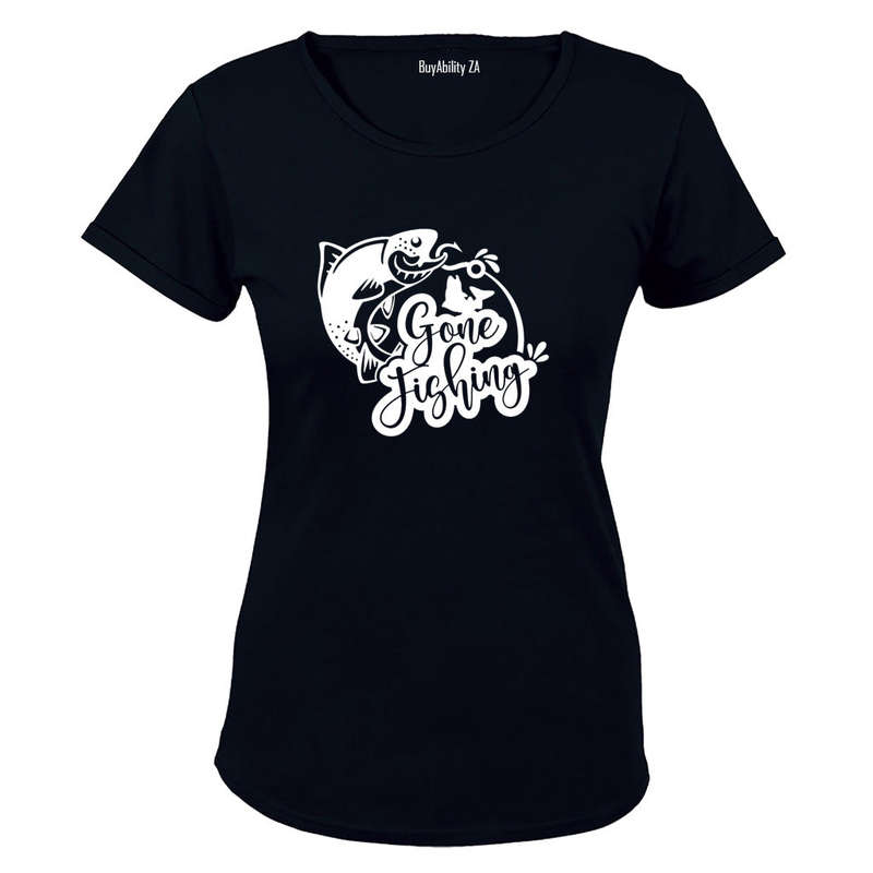 Gone Fishing - Ladies - T-Shirt