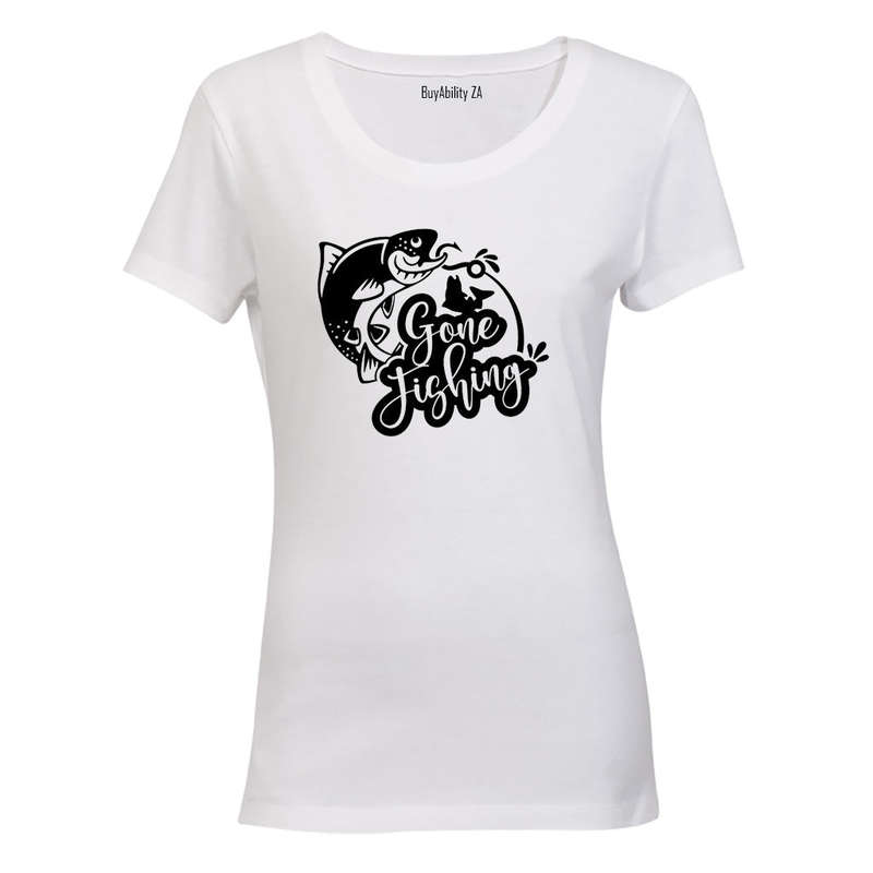 Gone Fishing - Ladies - T-Shirt