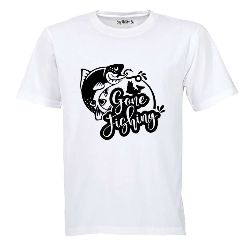 Gone Fishing - Adults - T-Shirt