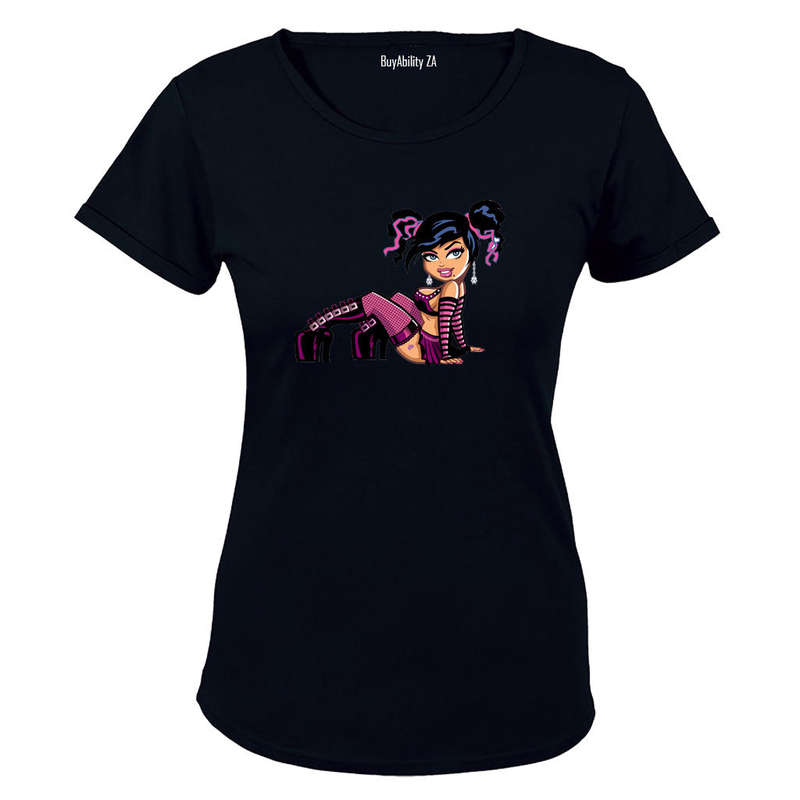 Goth Girl, Pink Punk - Ladies - T-Shirt