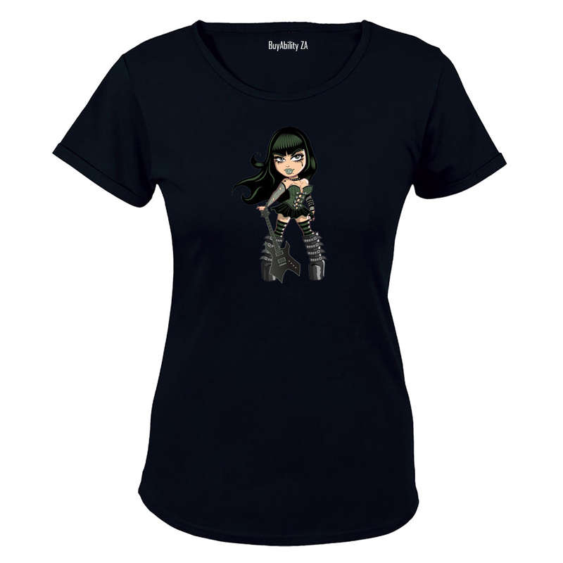 Goth Girl - Rocker - Ladies - T-Shirt