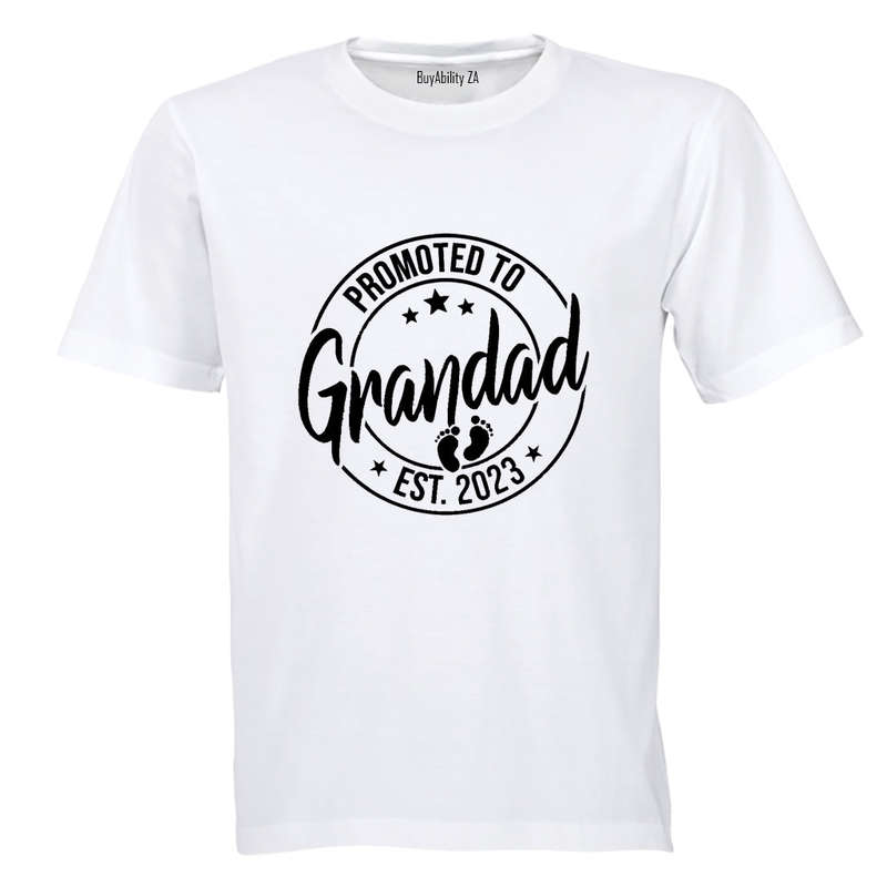 Grandad Est. 2023 - Adults - T-Shirt
