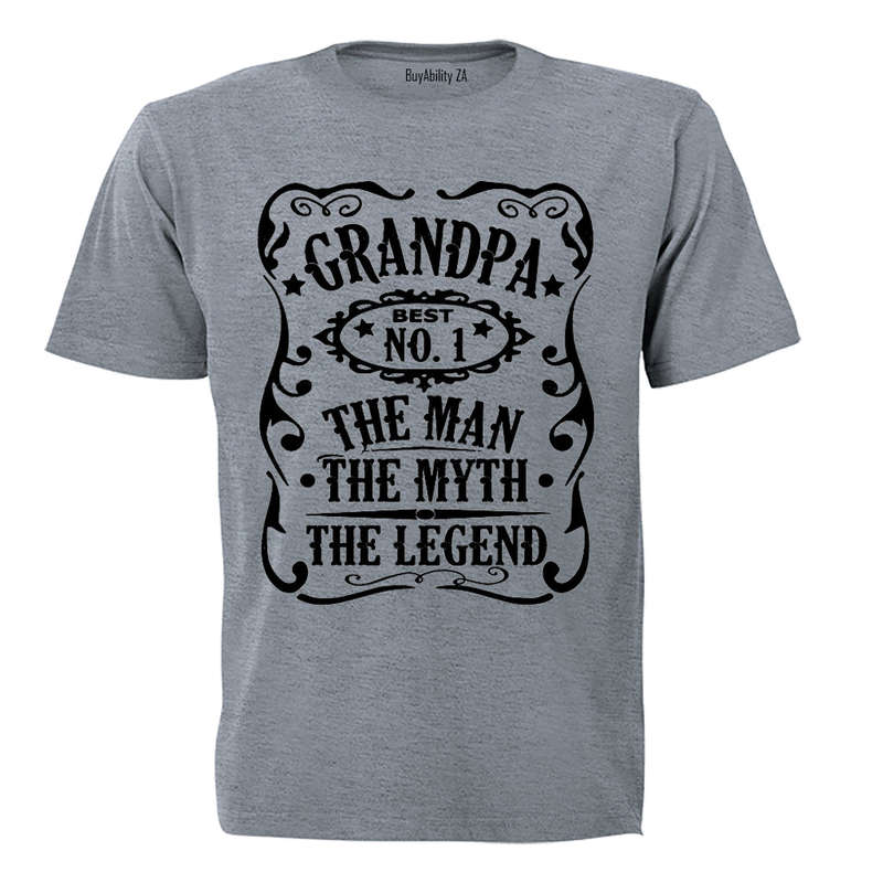 Grandpa - The Man. Myth. Legend - Adults - T-Shirt