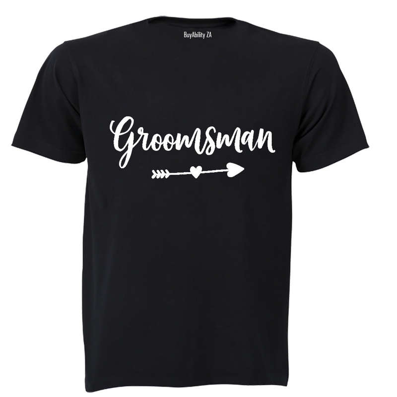 Groomsman - Arrow - Adults - T-Shirt