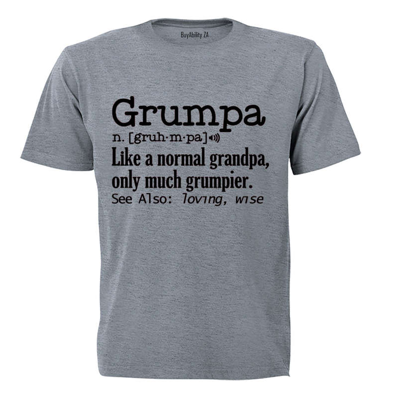 Grumpa - Adults - T-Shirt