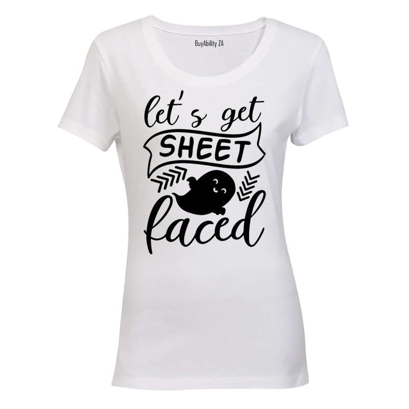 Halloween Sheet - Ladies - T-Shirt