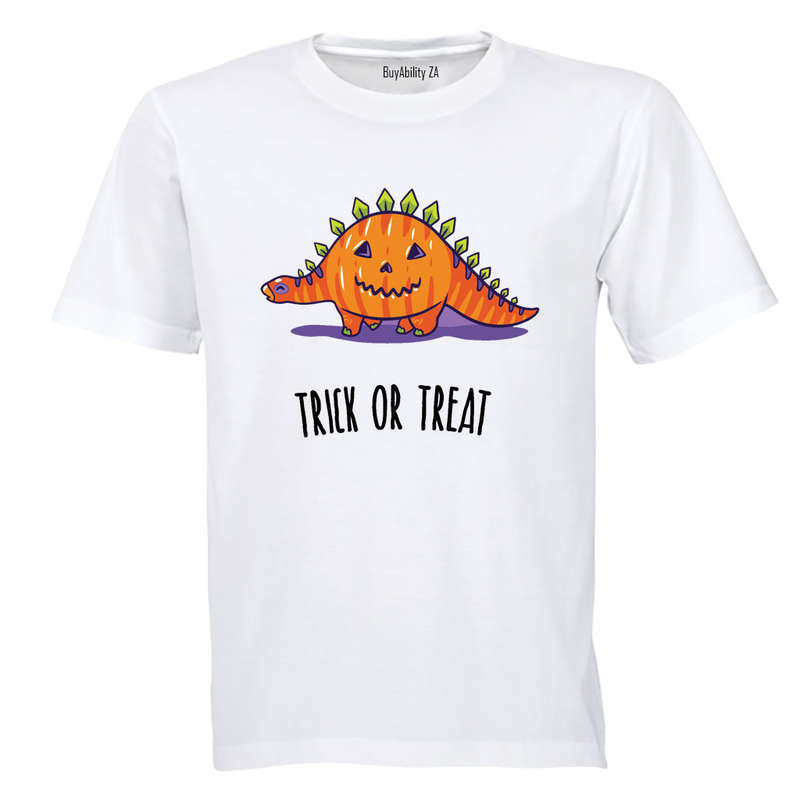 Halloween Pumpkin Dinosaur - Kids T-Shirt