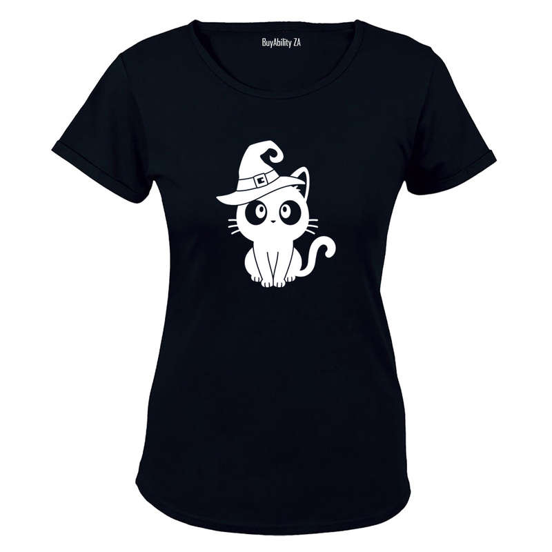 Halloween Kitten - Ladies - T-Shirt