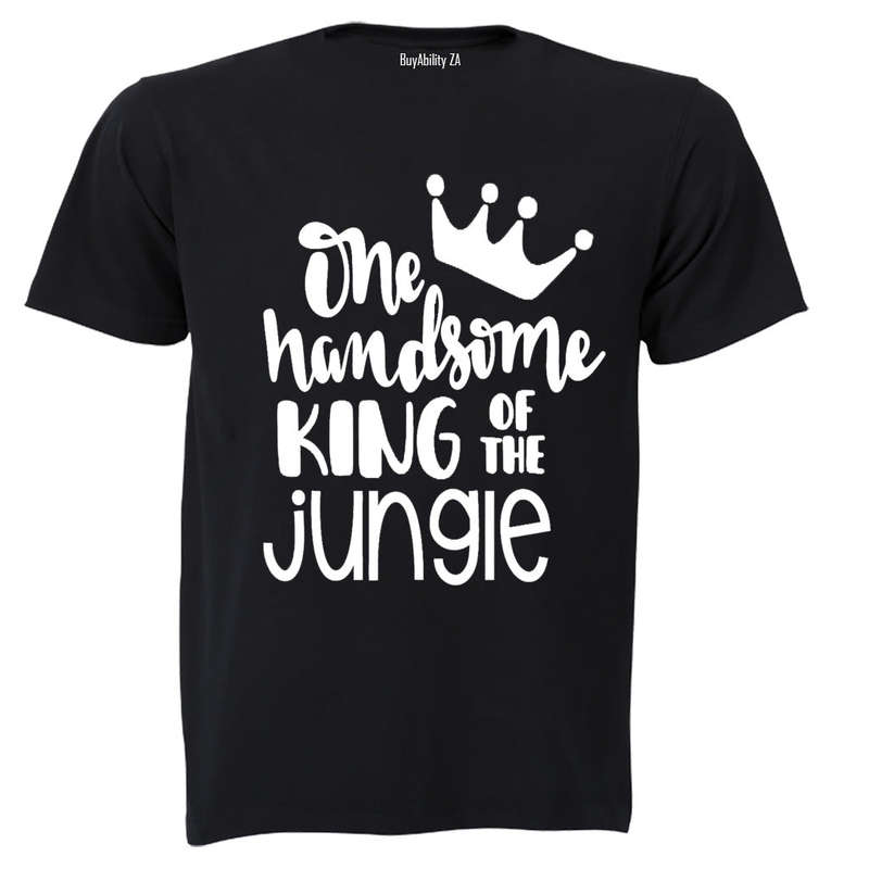 One Handsome King of the Jungle - Kids T-Shirt