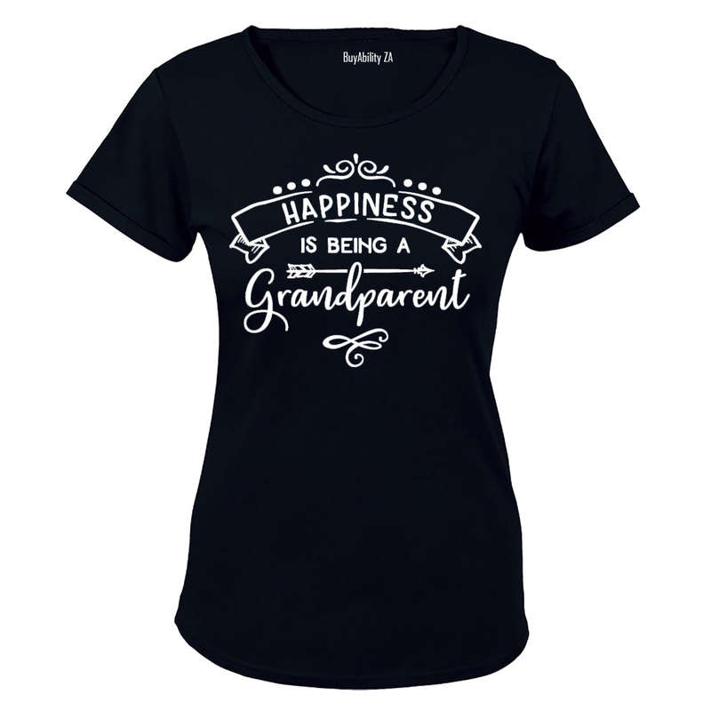 Happiness is being a Grandparent - Ladies - T-Shirt