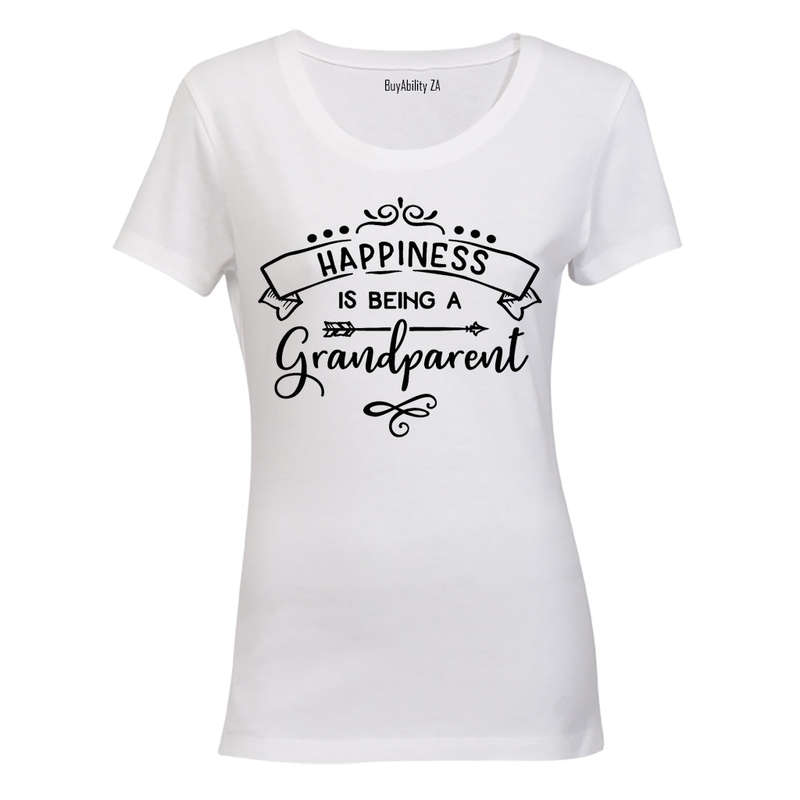 Happiness is being a Grandparent - Ladies - T-Shirt
