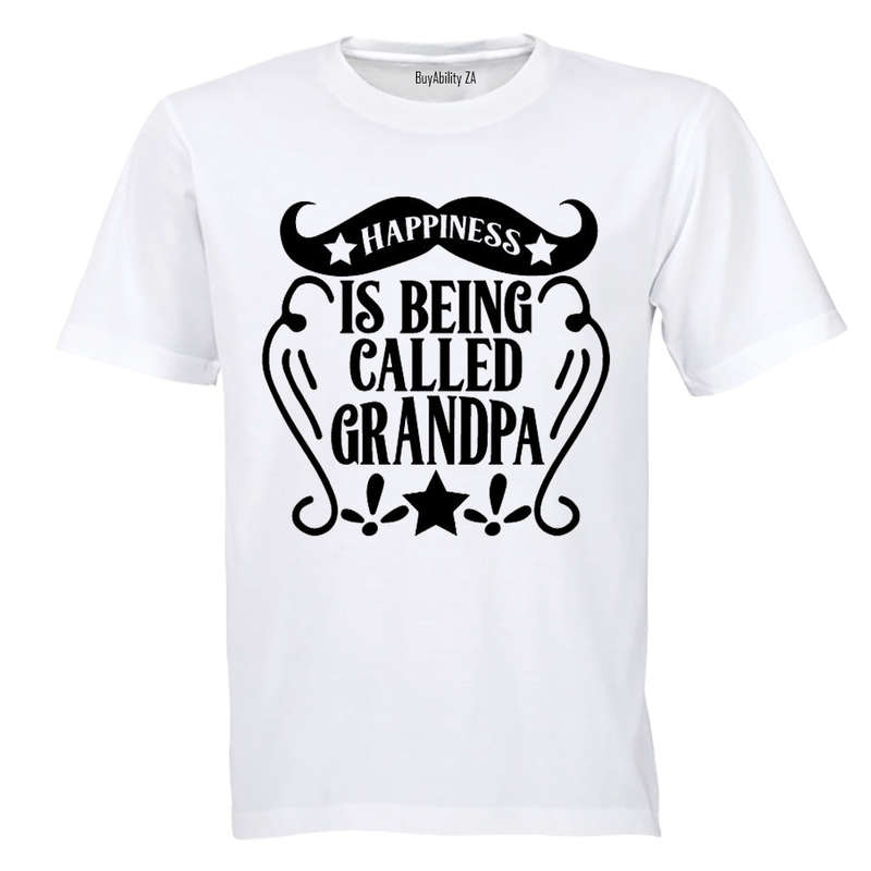Happiness is being Called Grandpa - Adults - T-Shirt