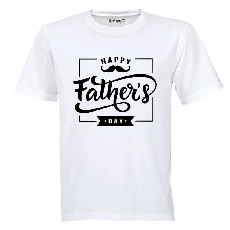Happy Father's Day - Square - Adults - T-Shirt