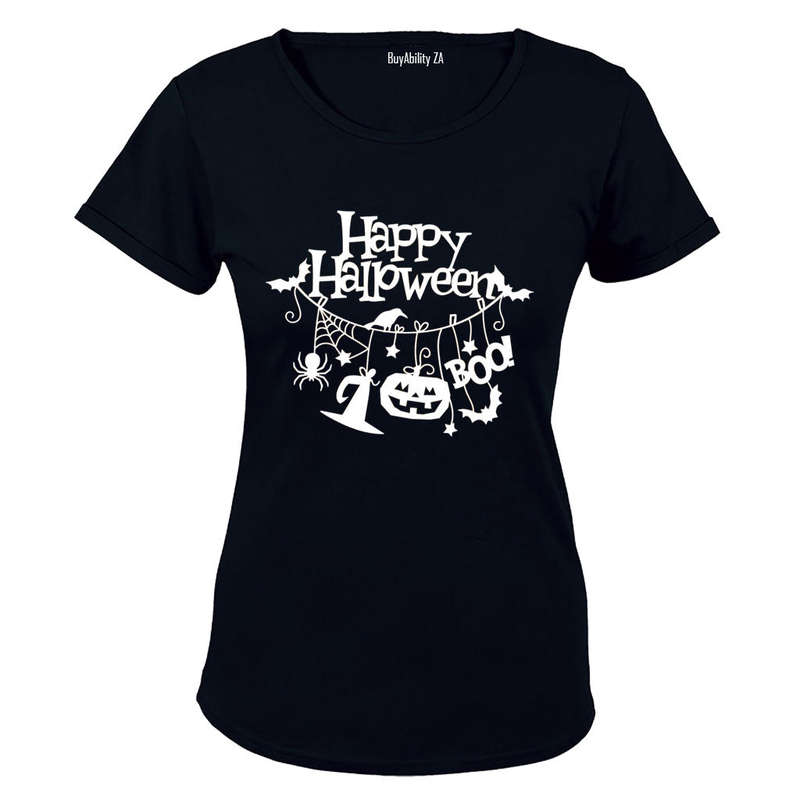 Happy Halloween - Decoration Design - Ladies - T-Shirt