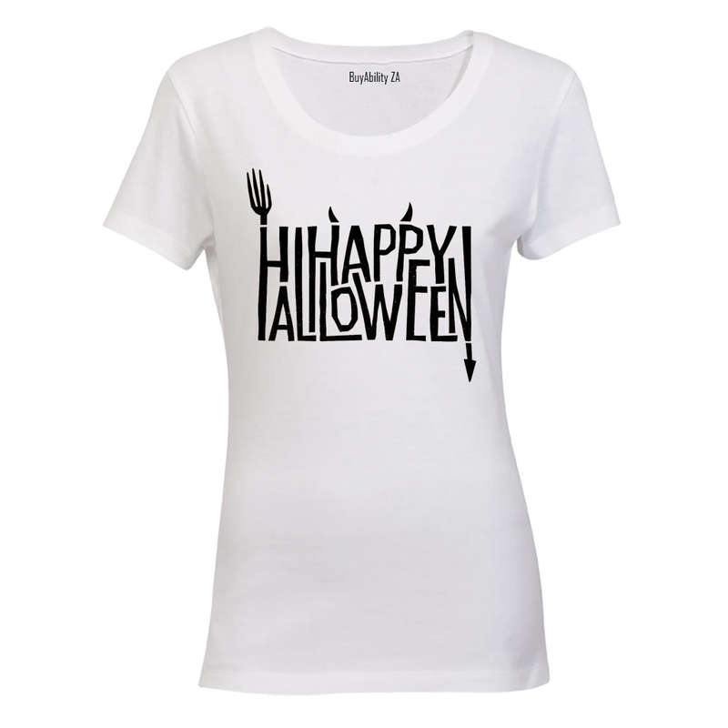 Happy Halloween - Devil - Ladies - T-Shirt