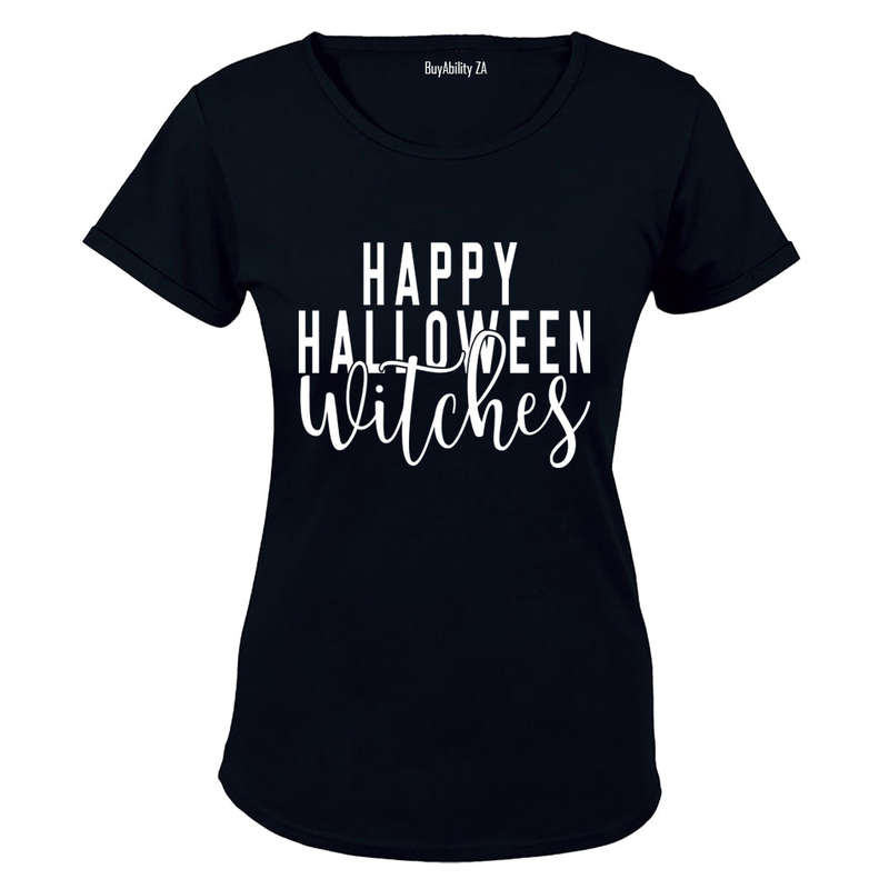 Happy Halloween Witches - Ladies - T-Shirt