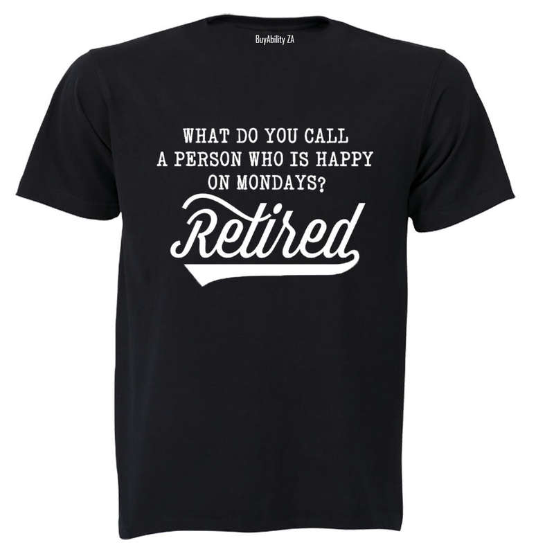 Happy On Mondays - Retired - Adults - T-Shirt