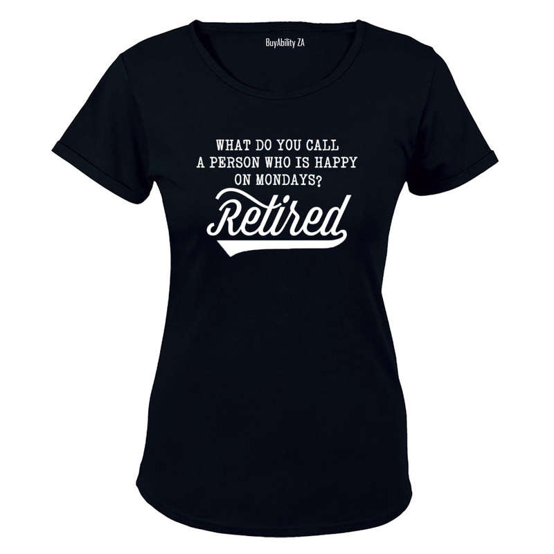 Happy On Mondays - Retired - Ladies - T-Shirt
