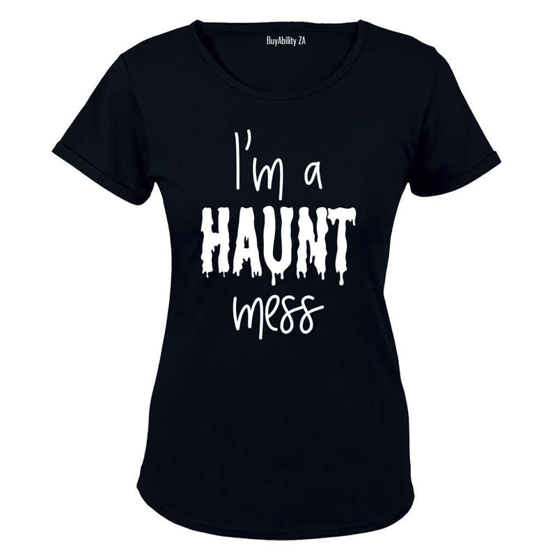 Haunt Mess - Halloween - Ladies - T-Shirt