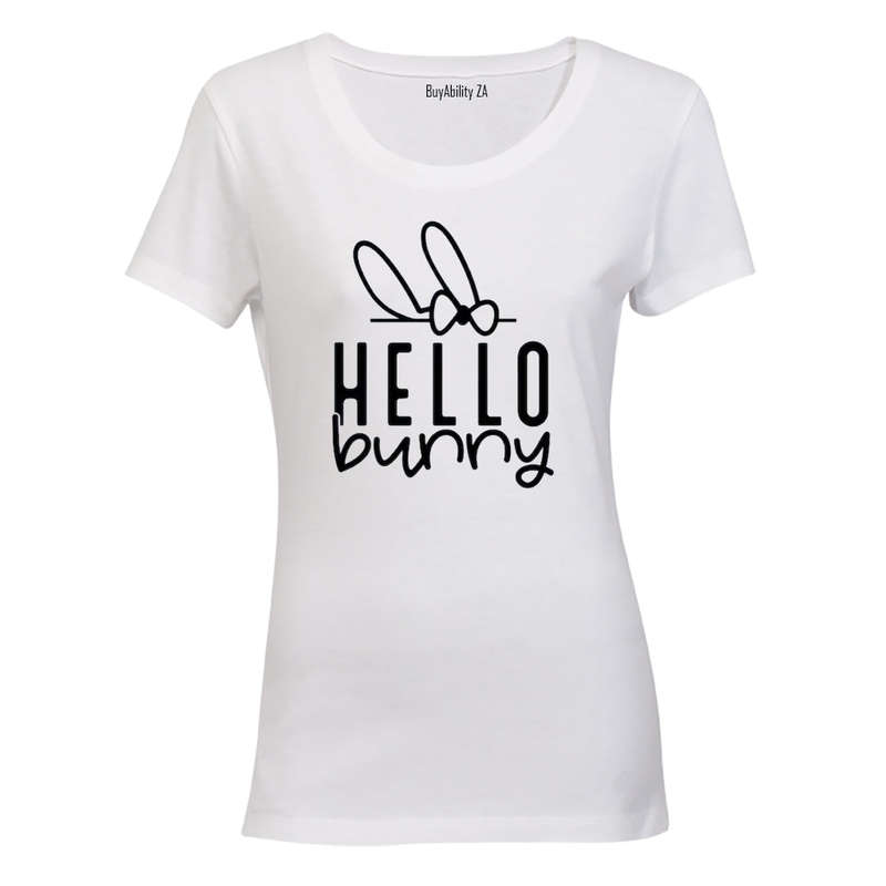 Hello Bunny - Easter - Ladies - T-Shirt