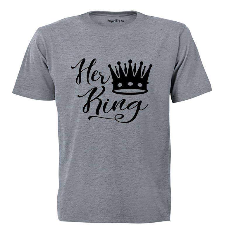 Her King - Crown - Adults - T-Shirt