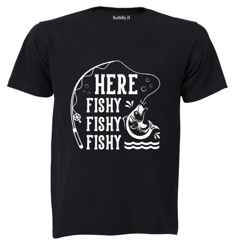 Here Fishy Fishy - Kids T-Shirt