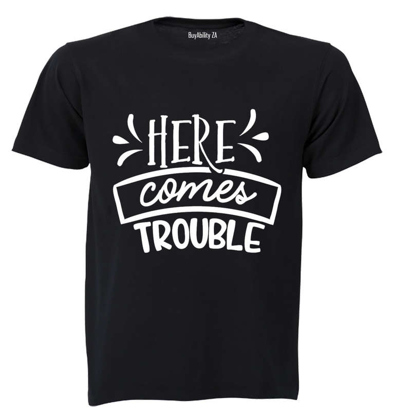 Here Comes Trouble! - Kids T-Shirt