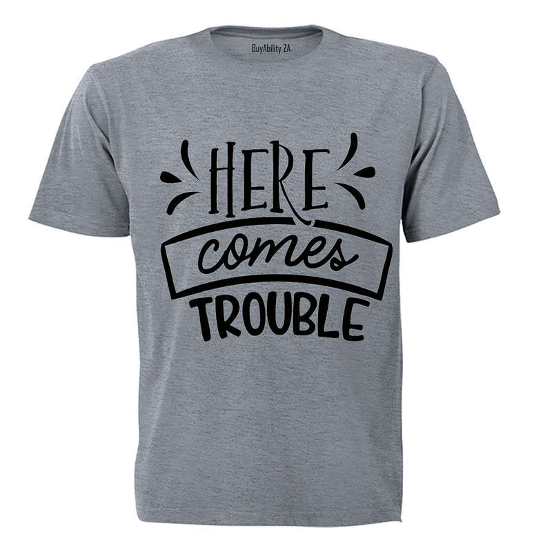 Here Comes Trouble! - Kids T-Shirt