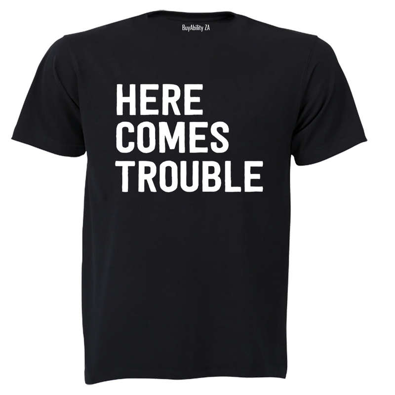 Here Comes Trouble - Kids T-Shirt