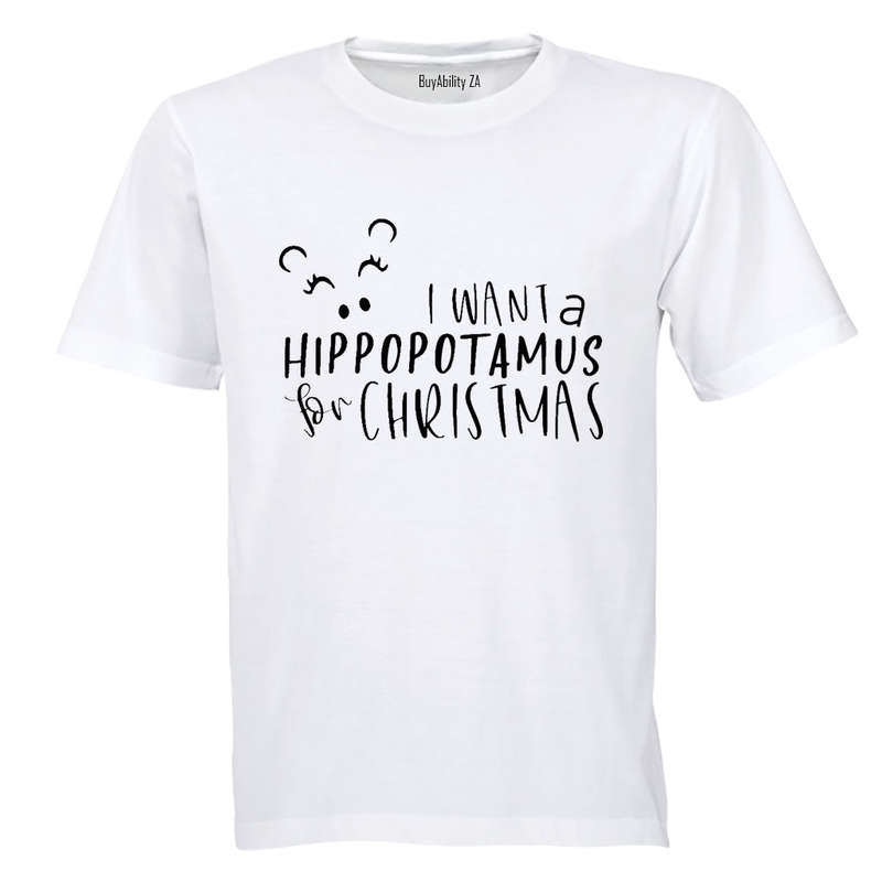 Hippo For Christmas - Kids T-Shirt