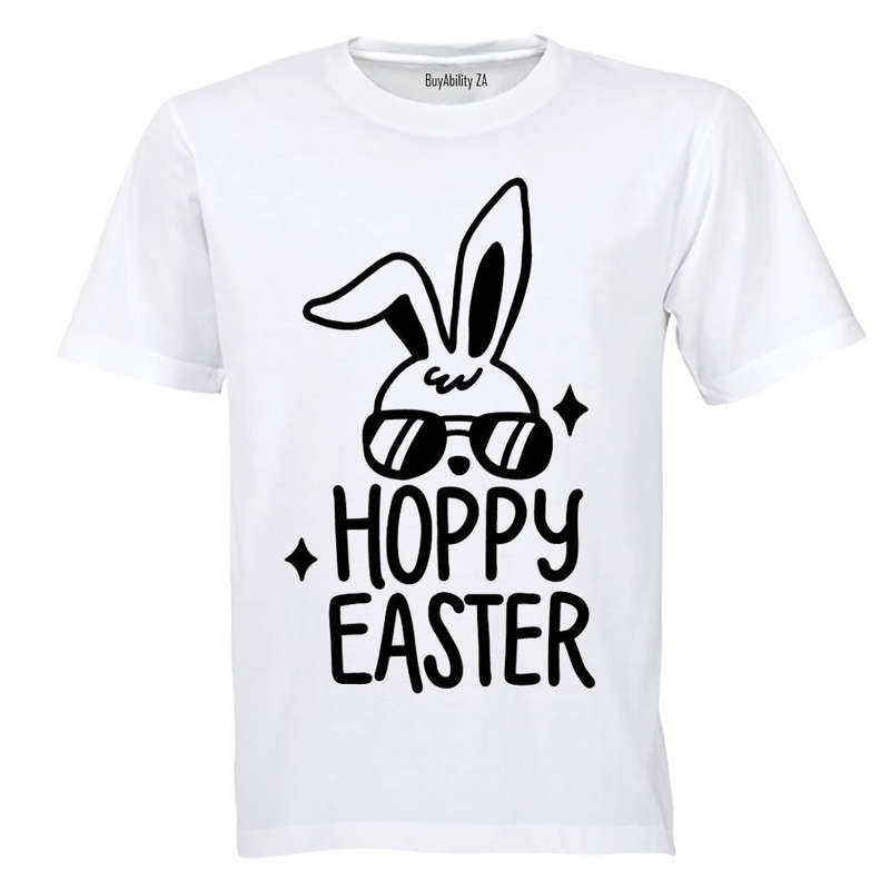 Hoppy Easter - Cool Bunny - Adults - T-Shirt