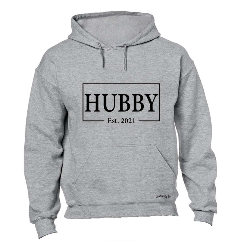 Hubby EST. 2021 - Hoodie