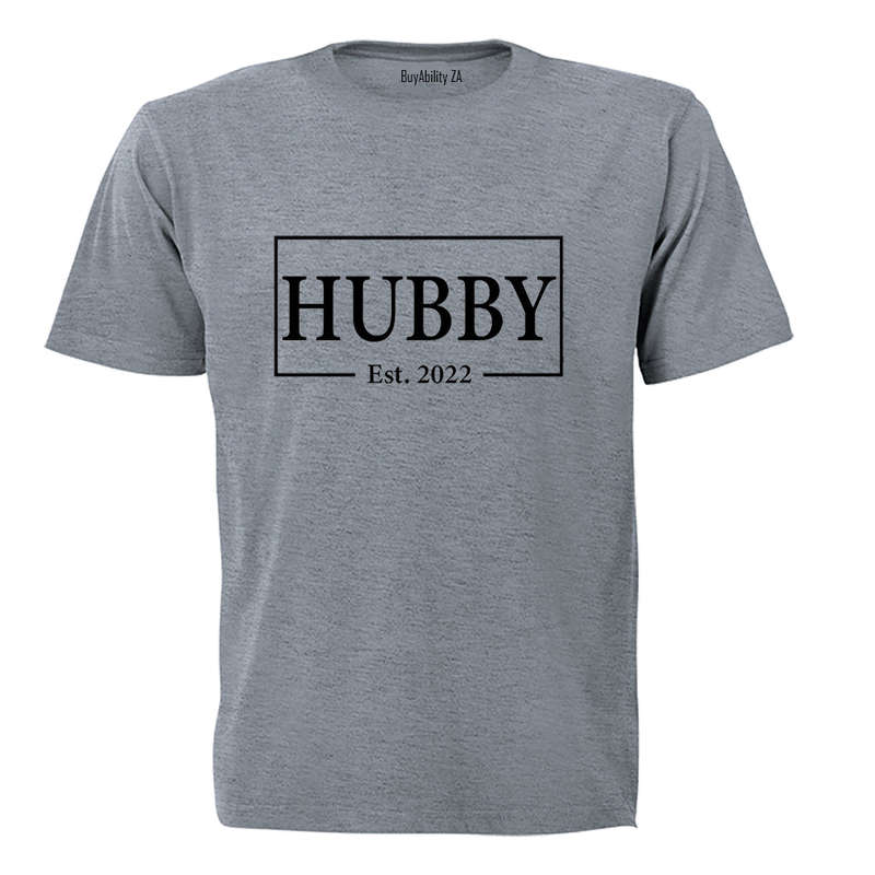 Hubby EST. 2022 - Adults - T-Shirt