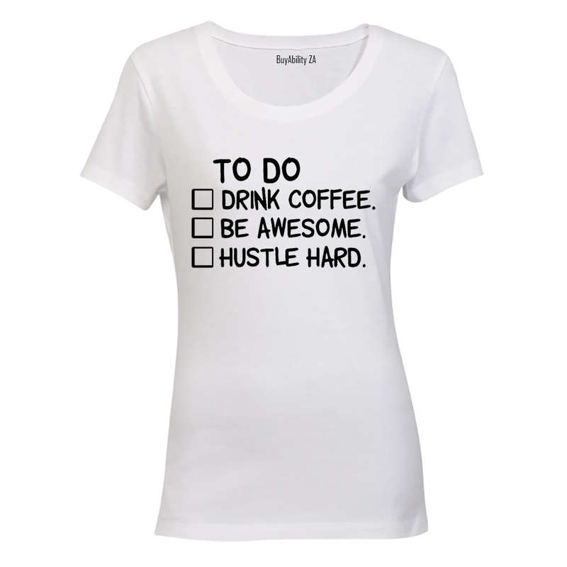 Hustle Hard - Ladies - T-Shirt