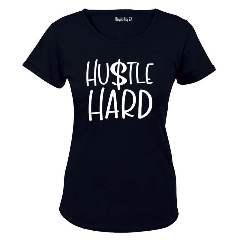 Hustle Hard - Ladies - T-Shirt