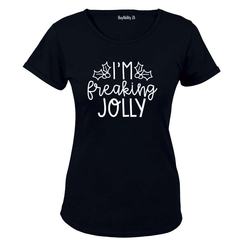 I'm Jolly - Christmas - Ladies - T-Shirt