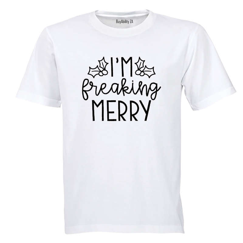 I'm Merry - Christmas - Adults - T-Shirt