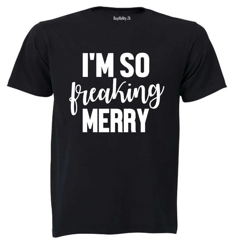 So Merry - Christmas - Adults - T-Shirt