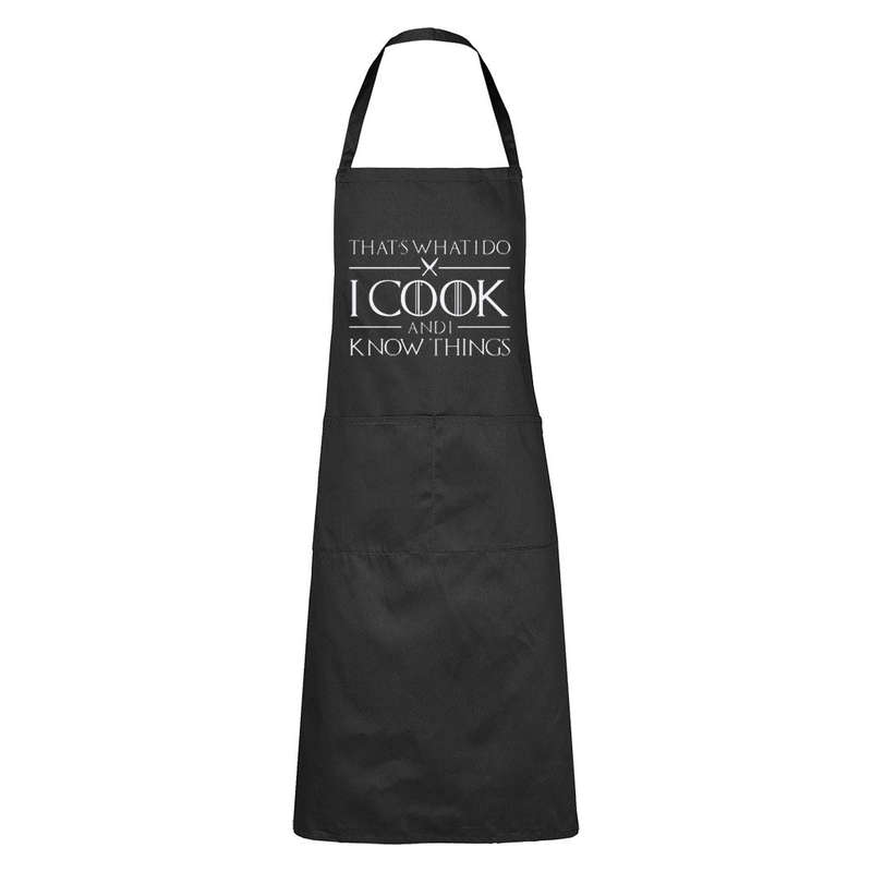 I Cook & I Know Things - Apron