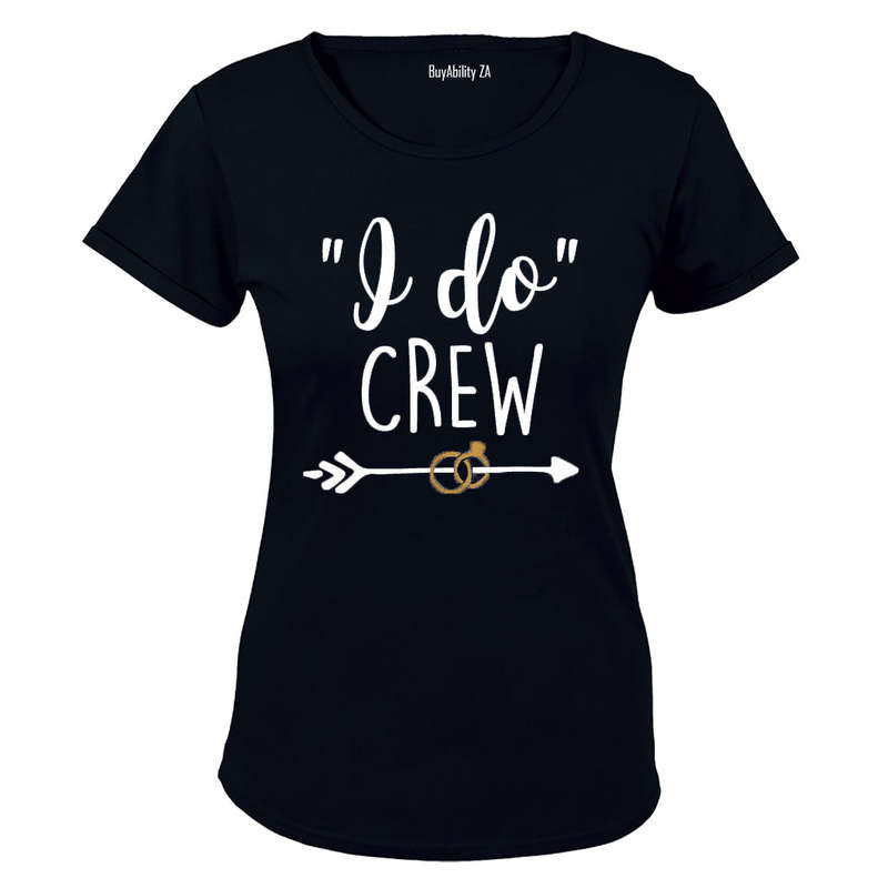 I Do Crew - with rings - Ladies - T-Shirt